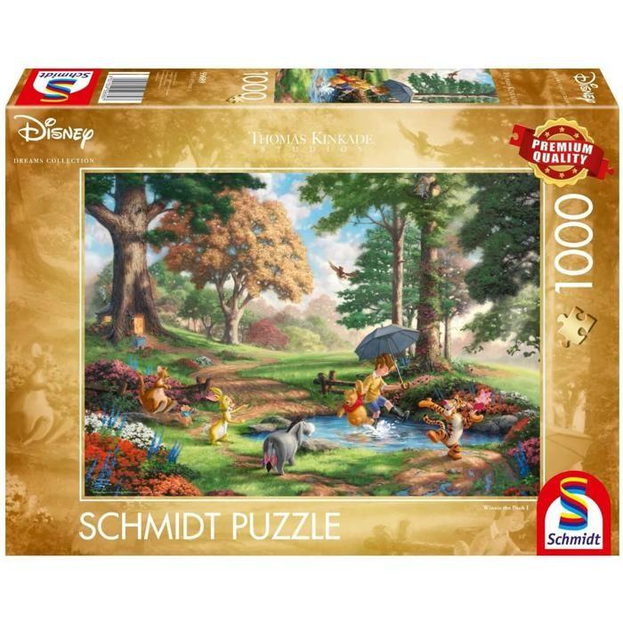 Puzzle 1000 pieces disney : winnie l'ourson