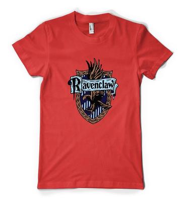 Haus Ravenclaw Wappen Potter Zauberer Personalisierbares Unisex Kinder T-Shirt