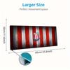 Stoke City FC Print  Cushion Non-slip Laptop Tablet Big Mousepad XXL Mat Mini PC Playmat With Lock edge