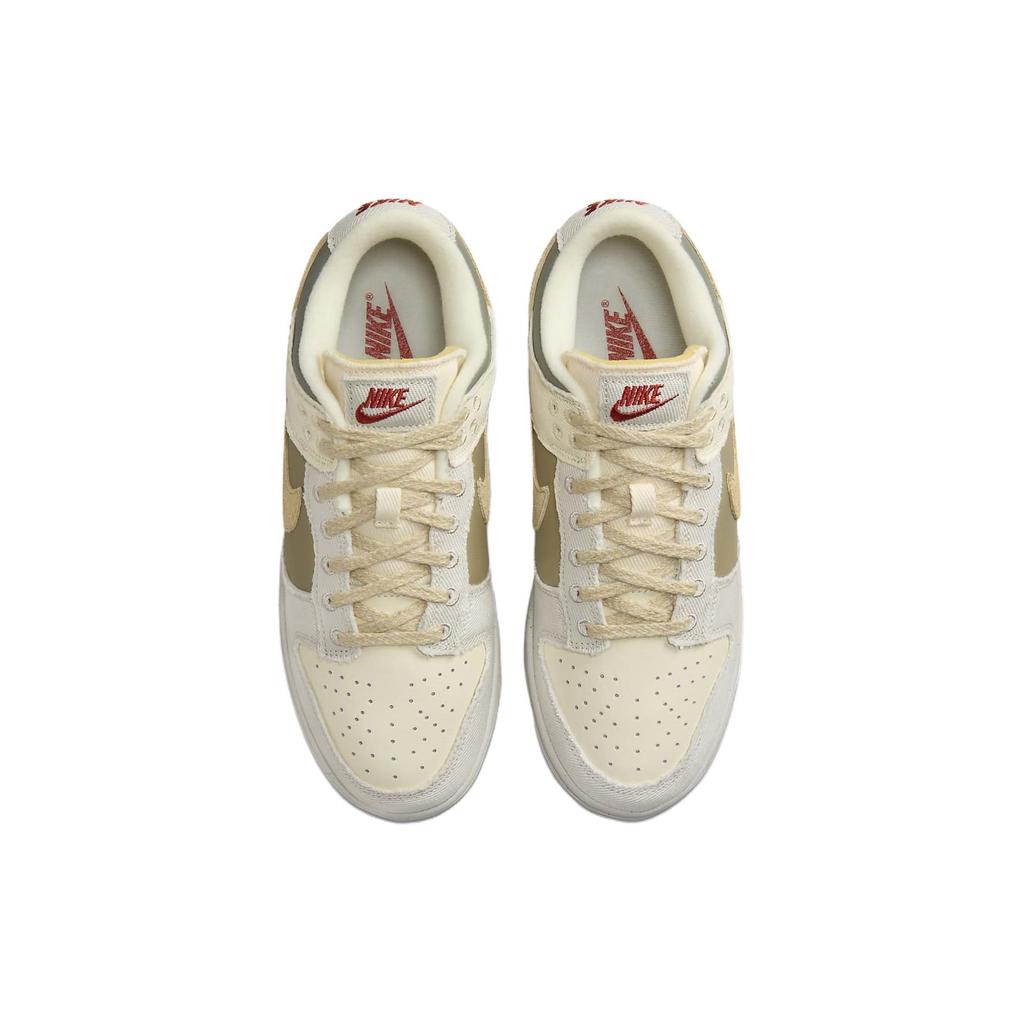 Nike Dunk Low Light Bone Dark Stucco Women Sneakers Cream Coconut-Milk Sesame FZ4341-100