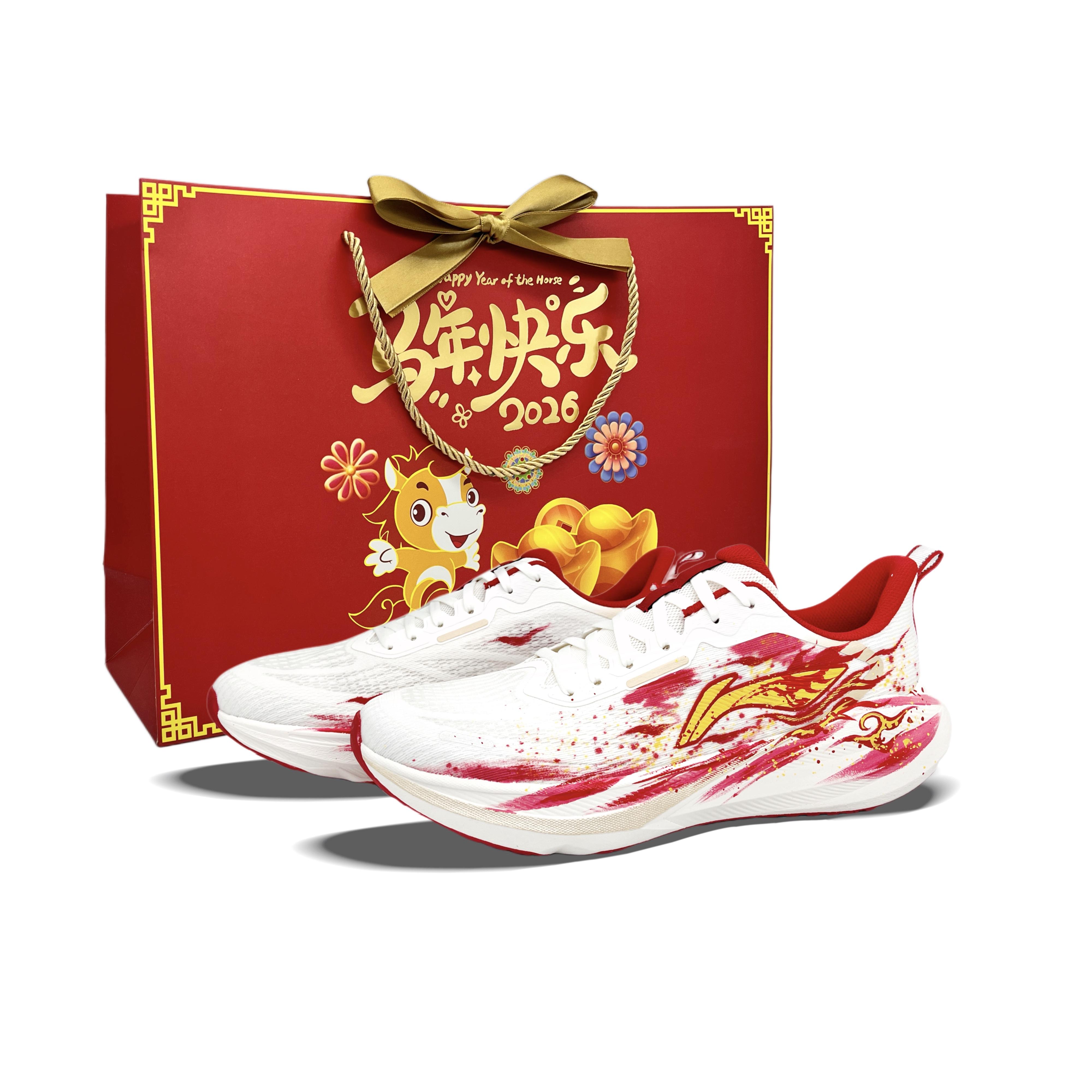 

Li Ning My Leap 4.0 Амортизирующие Нескользящие Низкие Кроссовки для Теста и Экзамена по Физической Подготовке Унисекс Красные ARSW036-3(Команда1049-) 36