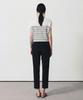Aesmoeo Lea Dolman Sleeve Stripe Knit (Ivory)