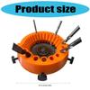 Easy To Use Drill Bit Sharpener Electric Attachment for Efficient Grinding & Sharpening High Speed Steel Carbide Cobalt