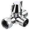 1pcs New T-Adapter 3 Ways Valve Sink Accessories For Diverter Bath Toilet Bidet Sprayer Shower Head Converter Kitchen Equipment