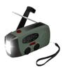 Portable Solar Hand-Crank Emergency Power Generator with LED & Multi-Band Radio