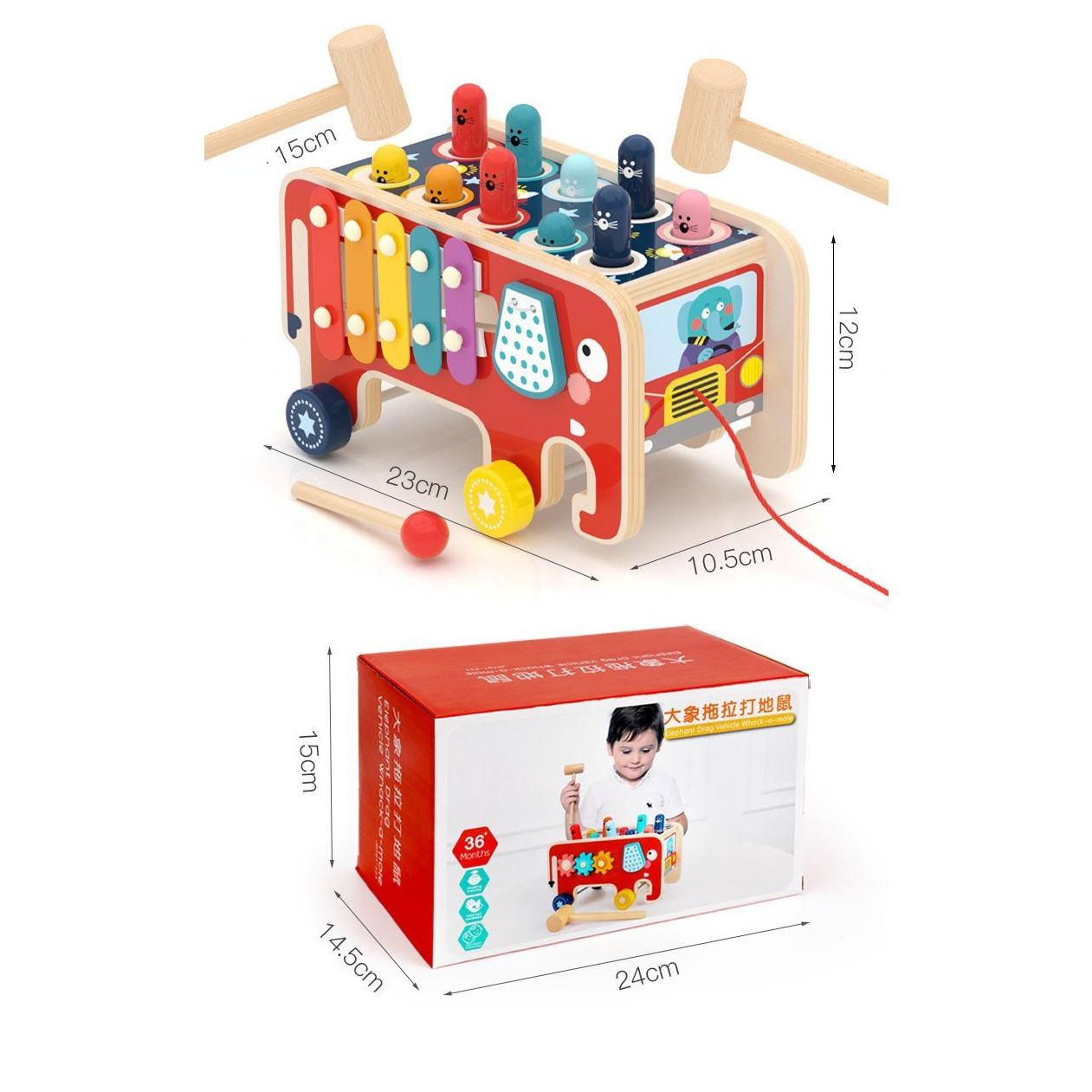 

Деревянная игрушка Стучащая скамейка Монтессори Игрушечный молоток Игра Ксилофон Детская игрушка Двигательные навыки Игрушка Обучающая игрушка Мелкая моторика Подарок для малышей 23.5*14*14cm