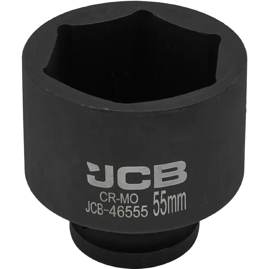 JCB Impact Socket 3/4" 55mm 6-Point Cr-Mo Socket Wrench