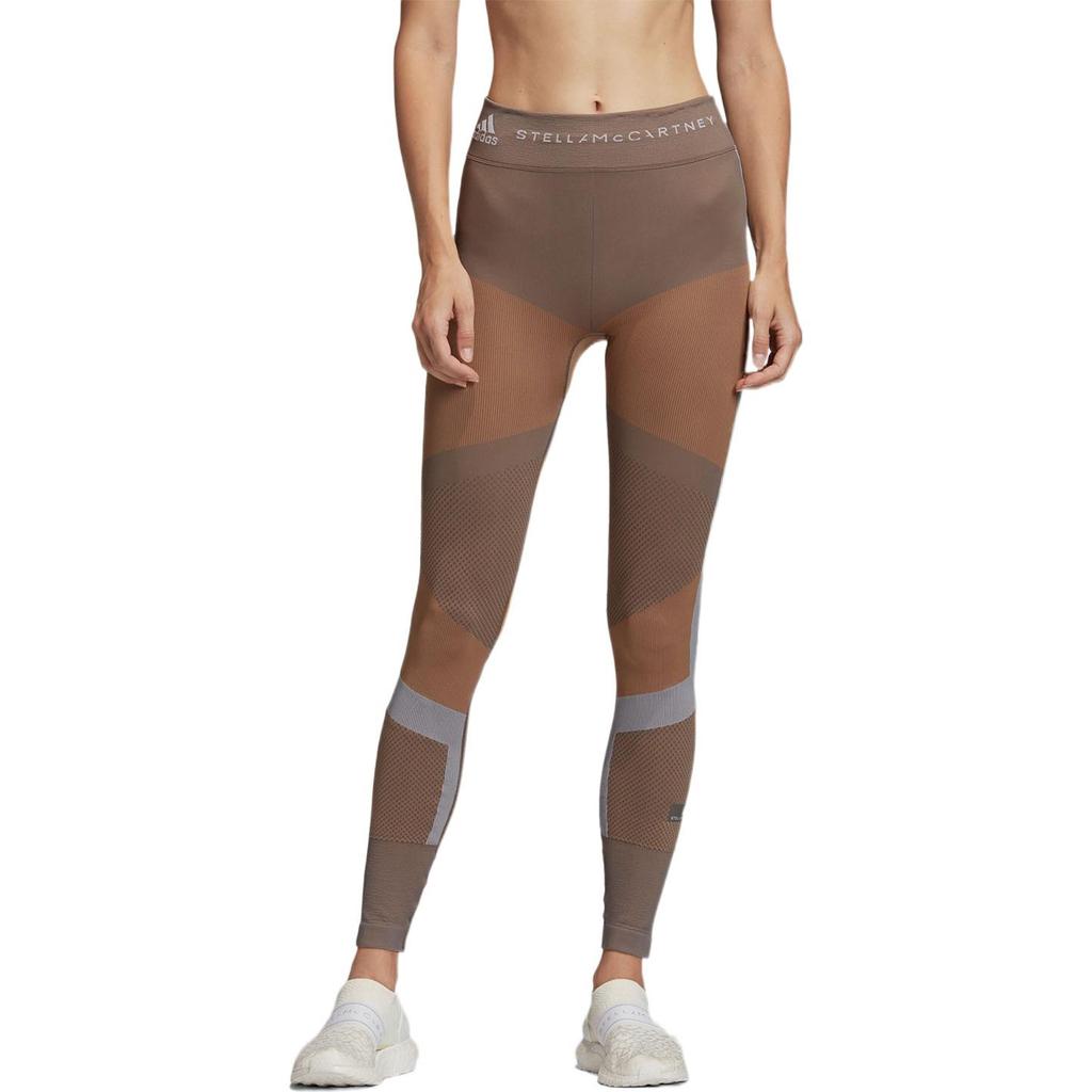 (WMNS) Adidas Stella McCartney Running Leggings Asia Sizing 'Olive Green' Women's FI8309