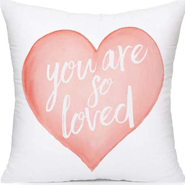 Home Decor Inspirational Quotes Throw Pillow Covers Set Pattern Cushion Cover Suitable For Sofa Bedroom Car Pillow Cover