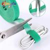 2/5M/Rolle 12mm Breite Kabelorganisator USB-Kabelaufwickler Management Nylon Freie Schnittbinder Maus Kopfhörerkabel Kabelbinder