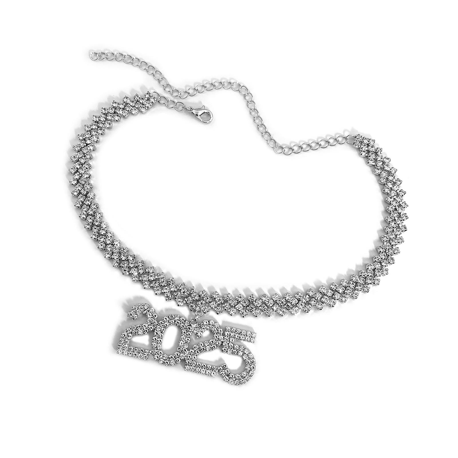 

Stylish 2025 Pendant Cuban Chain Necklace Decoration For Women Ladies For Festivals and Parties Supplies Daily Use