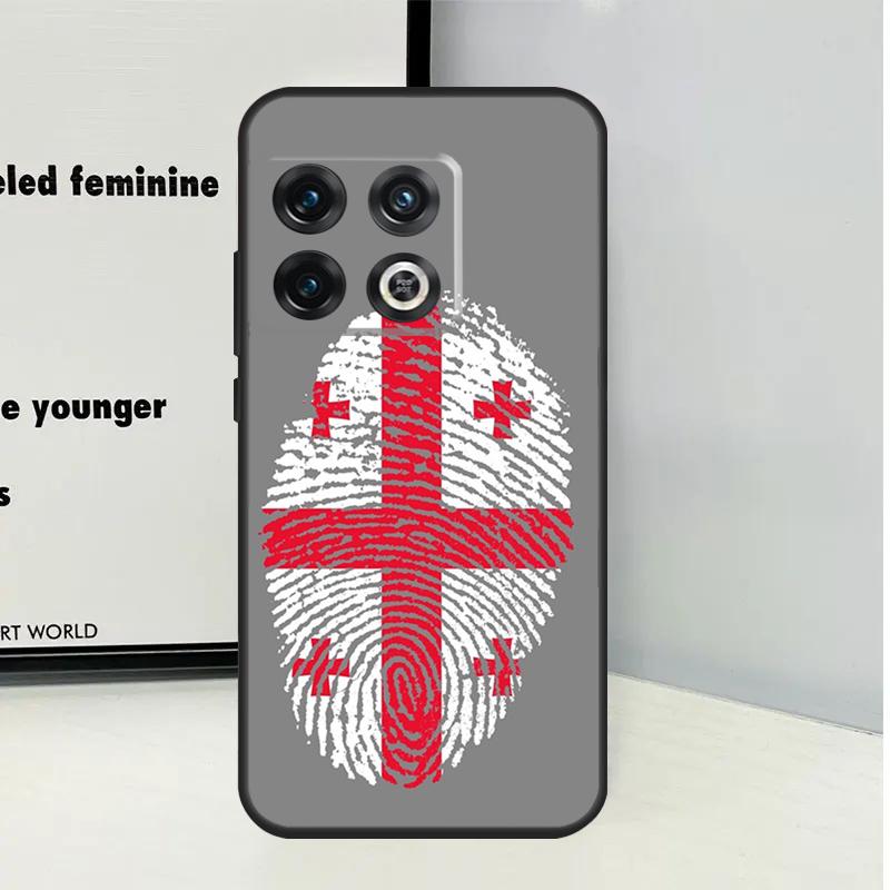 Georgia Flag For OnePlus Nord CE 5 2 3 4 Lite N20 N30 Case For OnePlus 13 12 11 9 10 Pro 10T 12R 13R 13T