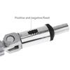 0-180 Degrees Multifunctional Ratchet Screwdriver Wrench with 1/4 Inch Inner Hexagon Interface