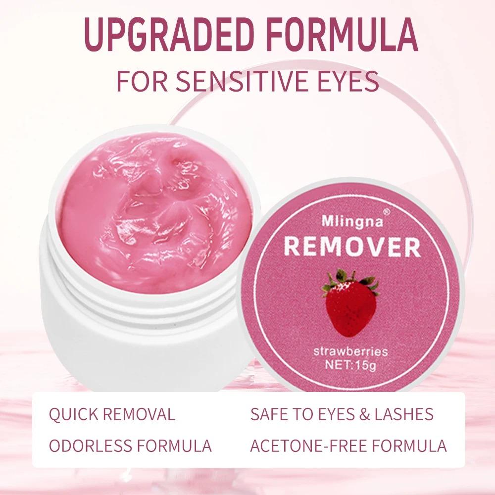 Korea Professional Lash Extensions Remover 15g Lash Glue Remover Cream  For Eyelash Extension