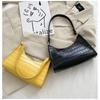 Einkaufstasche Retro Casual Damen Totes Schultertaschen Damen Leder Einfarbig Kette Handtasche für Frauen