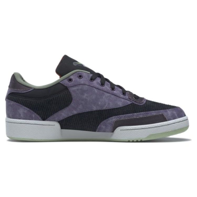 DC X Reebok Club C 85 The Joker Men Sneakers Purple Purple-Shade Spirit-White HQ4573