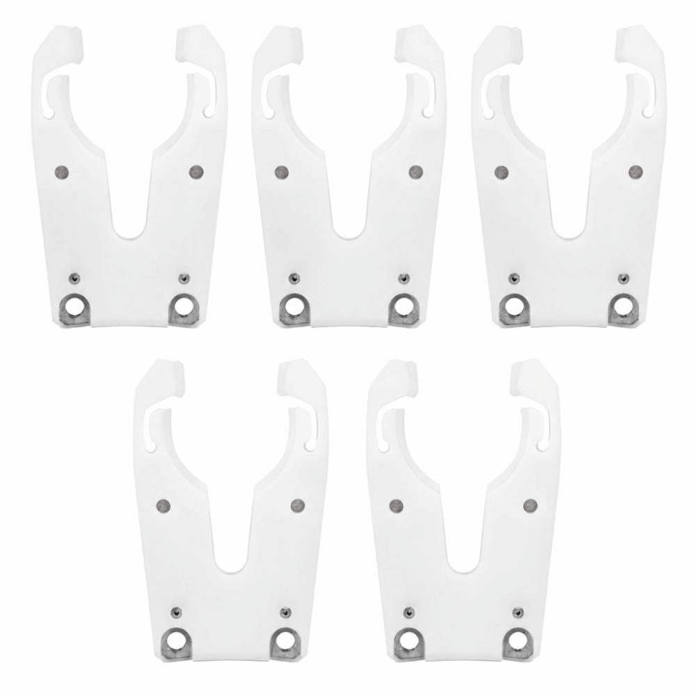 5pcs Flame Proof Rubber Tool Holder Clamp ISO30 Woodworking Tool Holder CNC Machining Center