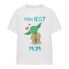 STAR WARS Womens/Ladies Best Mom Baby Yoda Mothers Day T-Shirt