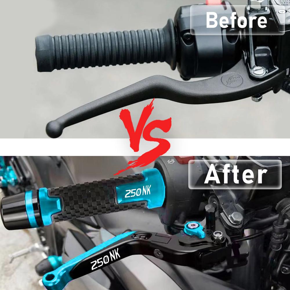 For CFMOTO 250NK 250 ABS NK 2018    Motorcycle Accessories Adjustable Brake Clutch Levers Handle Bar Grip