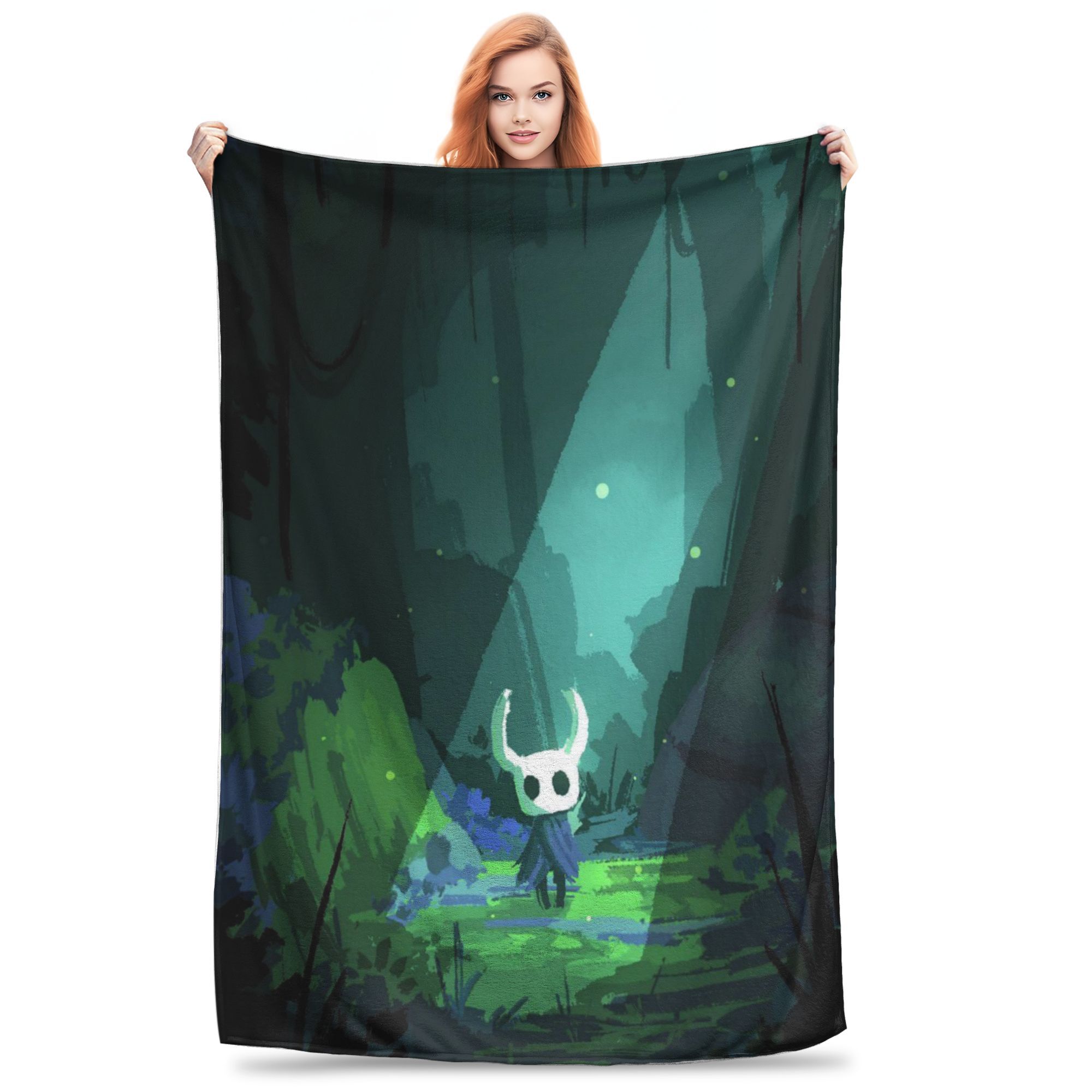 

Hollow Knight Hornet Action Adventure Blankets Breathable Flannel Sofa Throw Blanket for Bedroom Office Throws Bedspread Quilt 80x120cm