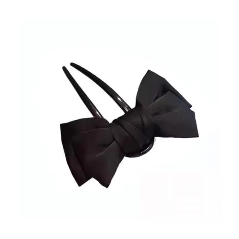 New Bow U-shaped Updo Hair Clips Women Elegant Barrettes Headwear Girls Hair Accessories New Headwear