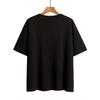 Spring and Summer Women's tops Vintage style Letters Number 1889 CALIFORNIA LOS Fashion Wear Pure Cotton Short Sleeve Leisure Round Neck Women's