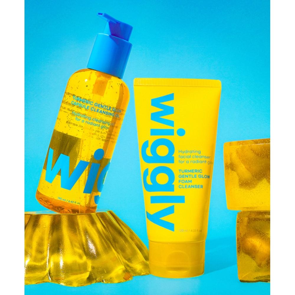 Wiggly [vitality Care Set] All In One Radiance Turmeric Gentle Glow cleansIng Foam+oil Set NONE