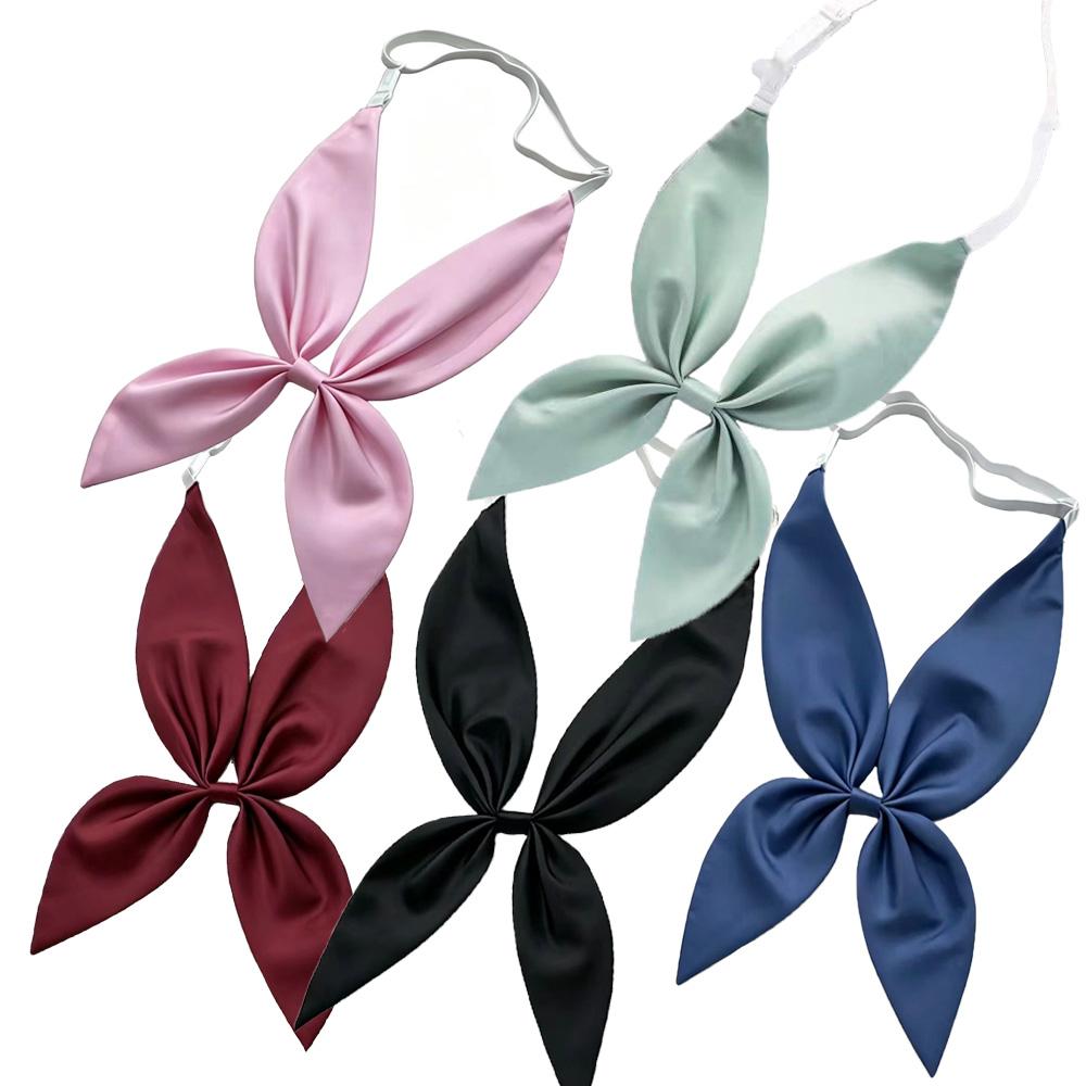 Classic Ladies Bow tie Shirts Collars Tie For Women Business Bowknot Student Bow Ties JK Butterfly Girls Suits Bowties