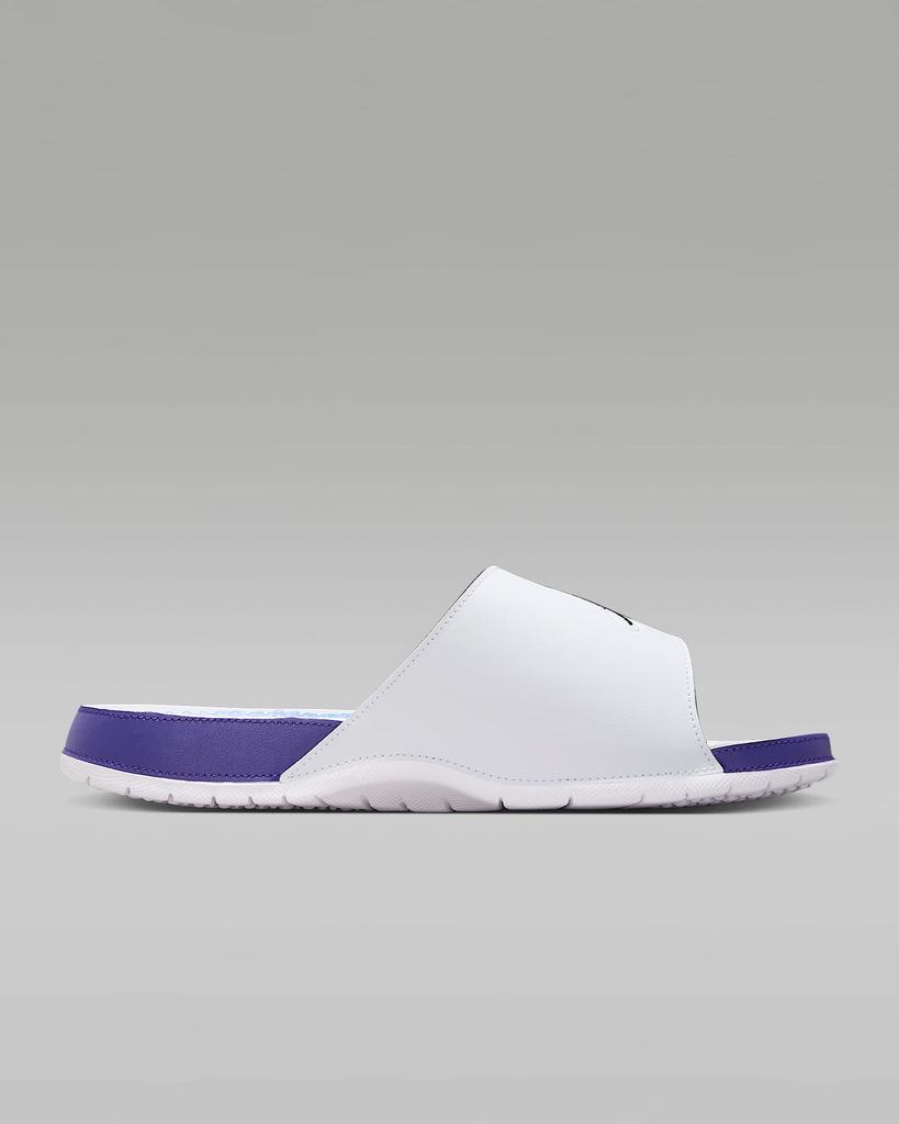 555501-103 Nike Jordan Hydro 5 Retro Slide White New Emerald Grape Ice (Men's)