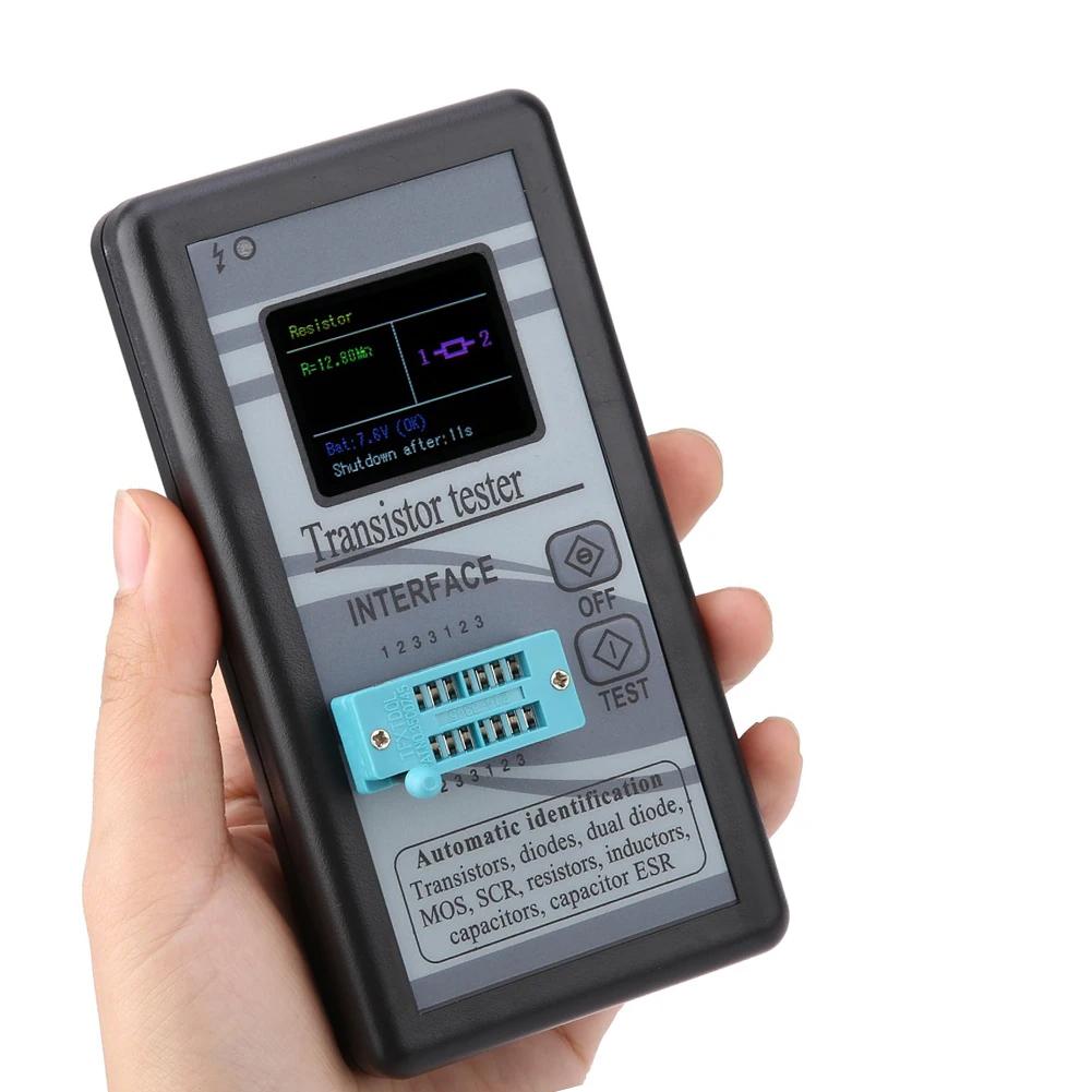 Compact Digital M328 Transistor Tester for Accurate Measurement of Electronic Components with Auto Power Off and Easy Operation
