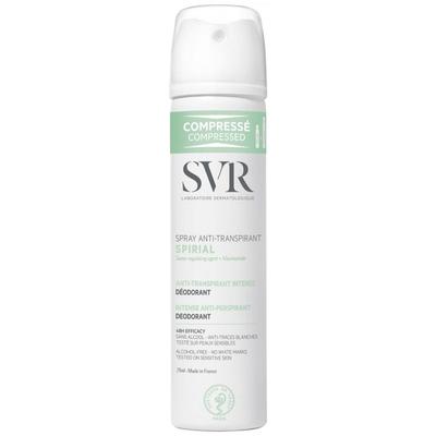 Antiperspirant ve spreji - SVR - Spirial - 75ml - 48hodinová účinnost - Vysoká tolerance - Suchý finiš