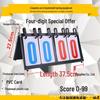 Durable Non-Slip Foldable Basketball Training Camp Equipment with Storage & Competition Scoreboard
