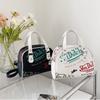 Women Designer Ladies Shopping Crossbody Graffiti Purses And Luxury Handbag Pu Leather Seashells Shoulder Bag For Women Tote Bag