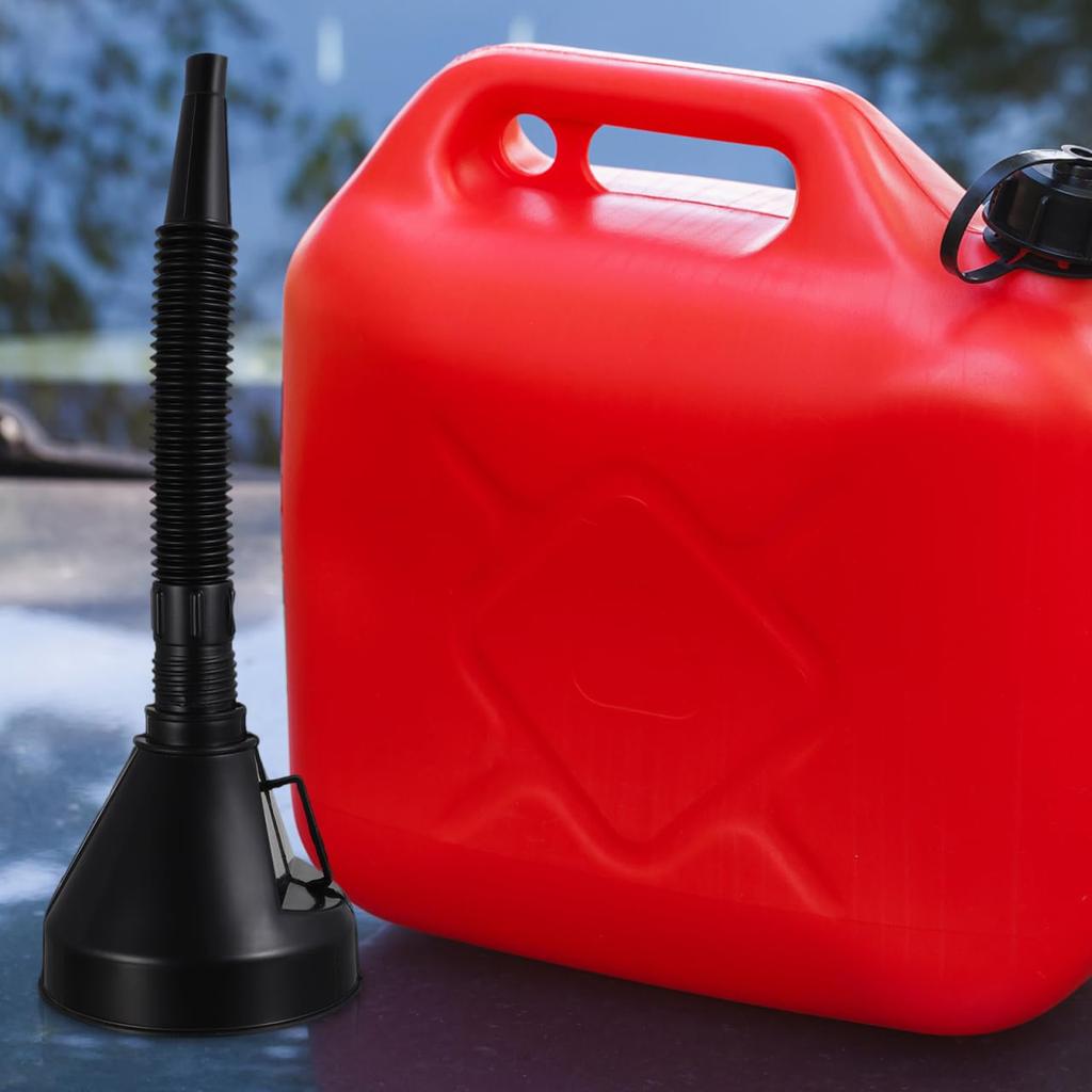 POPETPOP 2 Stück Trichter Gas Kraftstofftrichter mit Sieb Schlauchtrichter Großfahrzeugtrichter
