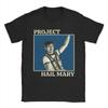 Unisex Project Hail Mary T Shirts  Cotton Clothing Summer Y2K Fun ShortSleeve TShirt Round Neck Harajuku Casual Tshirt Large Size