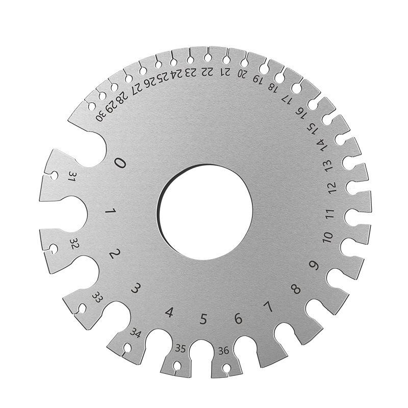 Stainless Steel Wire Gauge Weld Inspection Ruler and Thickness Gauge