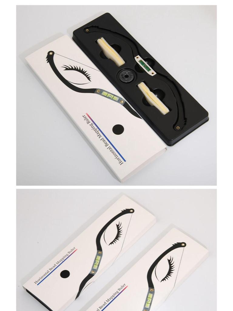 Eyebrow Shaping and Tattooing Symmetrical Design Tool