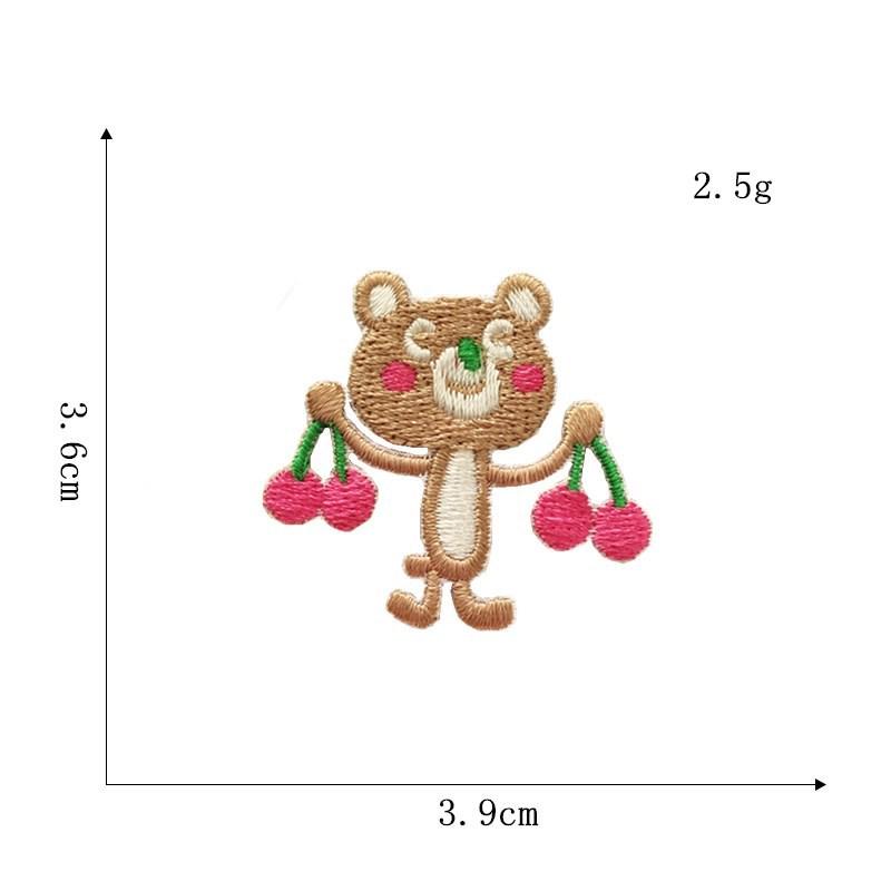 Creative Cartoon Animal Embroidered Patch for Jackets - High-End Repair & Decoration