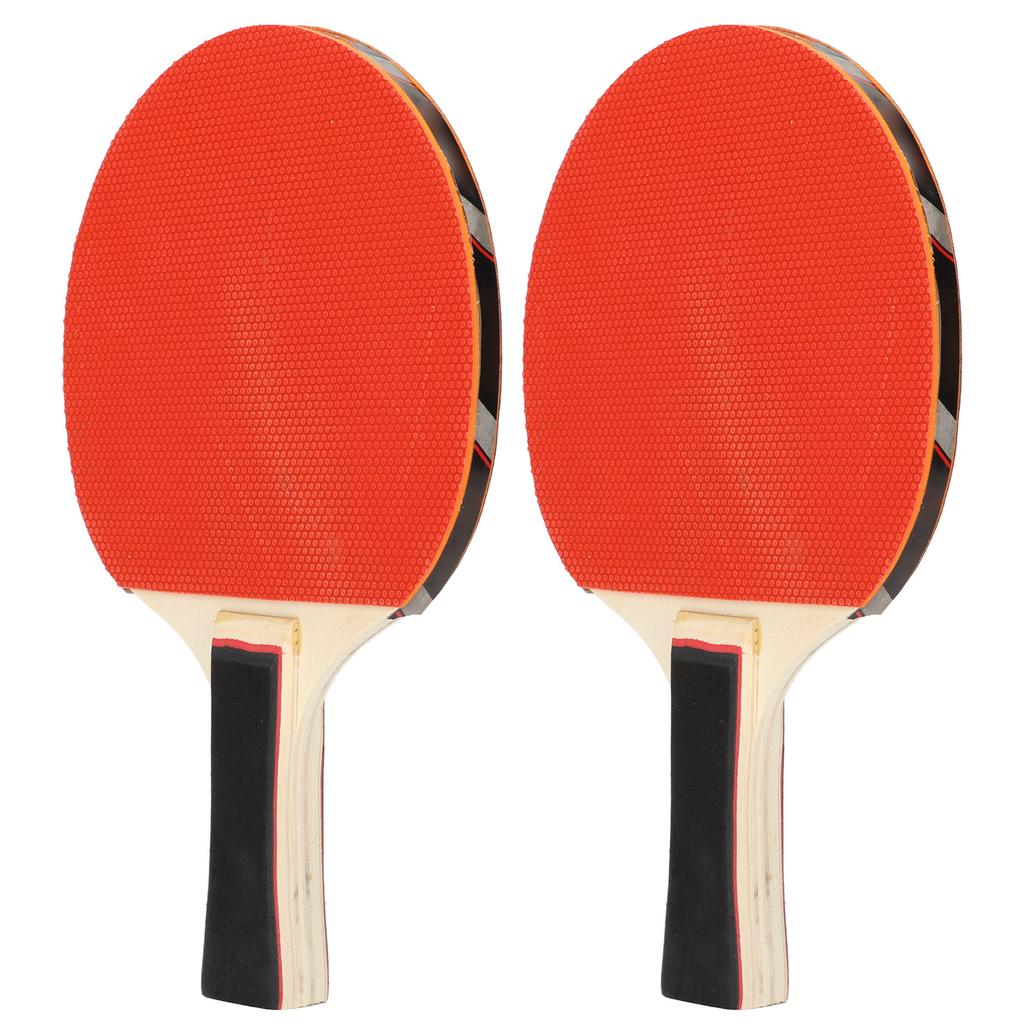 REGAIL 08 Balls Paddles Set Table Tennis Handshake Racket Set for Home Entertainment
