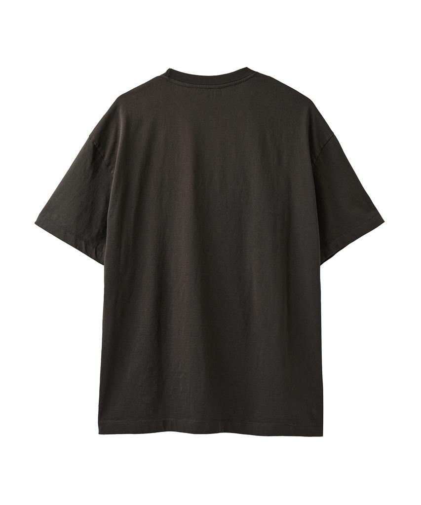 AREUBAN Ghost Dancing Half Sleeve T-Shirt_Soft Charcoal