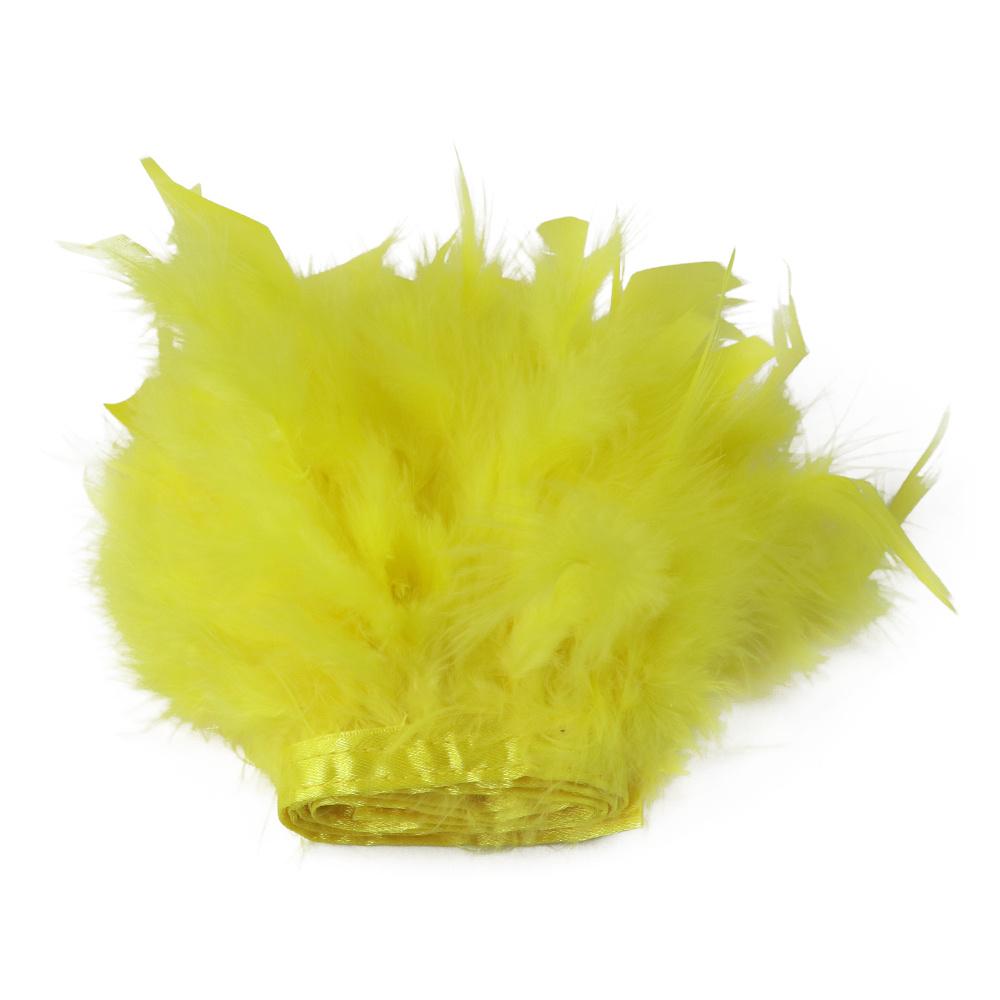 1Yard Natural Turkey Feathers Trim 10-15Cm Fluffy Feather Ribbon For Crafts Accessories Wedding Party Clothing Sewing Decoration
