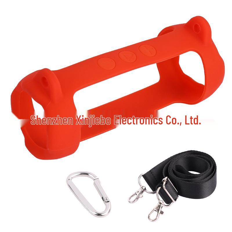 JBL Flip7 Bluetooth Speaker Silicone Protective Case - Portable Anti-drop Kaleidoscope 7 Soft Shell.