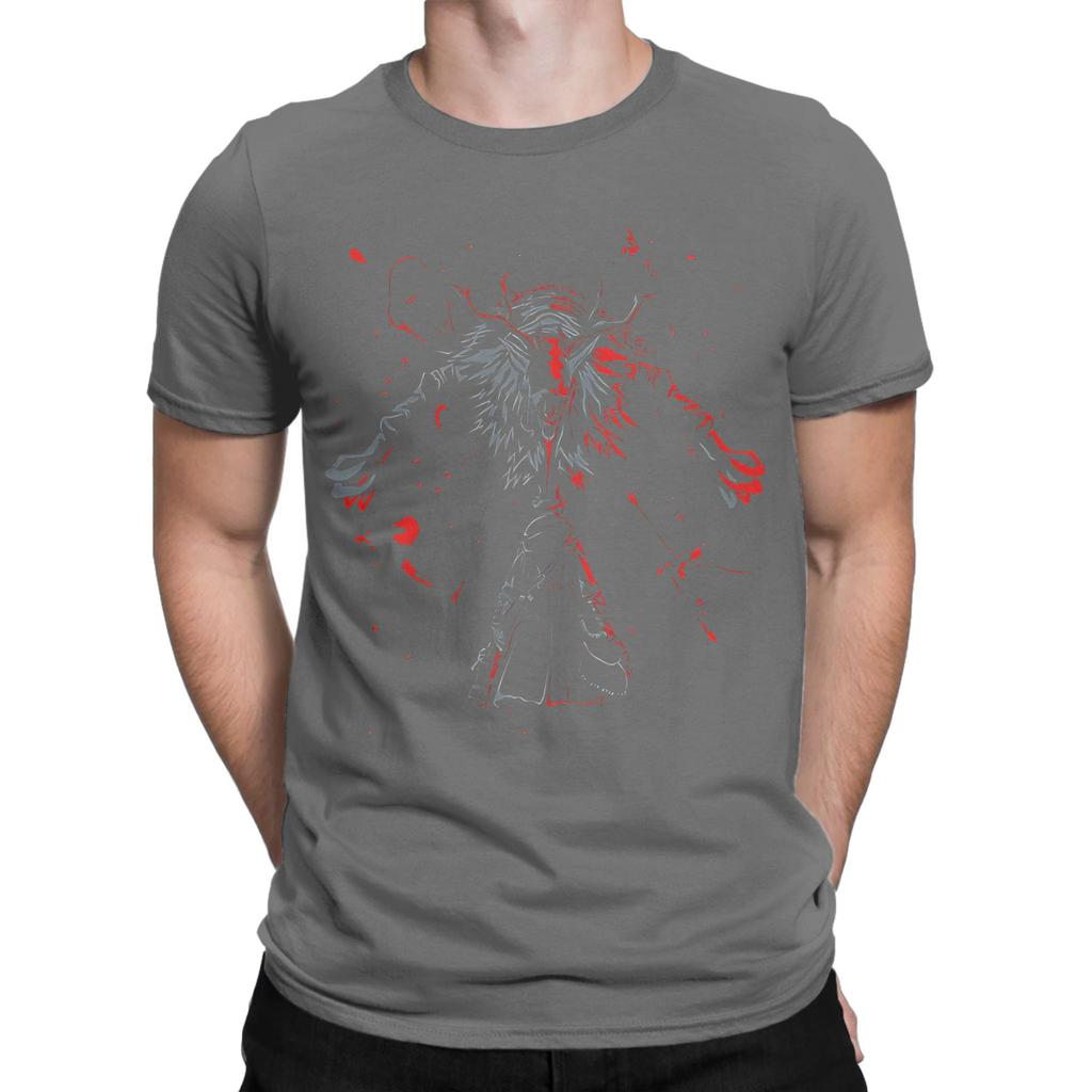 Vicar Amelia Unisex T Shirts Bloodborne Casual Tees Short Sleeve Round Neck Tshirt Cotton Gift Idea Clothing