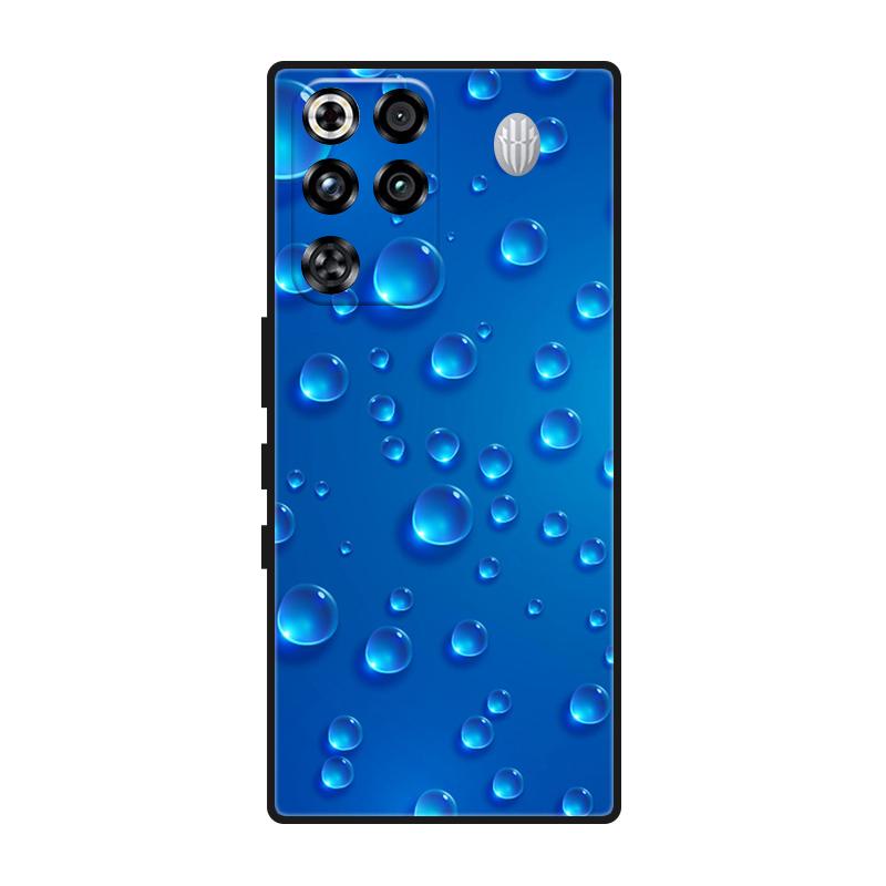Case For Nubia Red Magic 11 Pro Plus Case Cool Silicone Protective Cover for Red Magic 11 Pro+ 5G Bumper Fundas Black Coque
