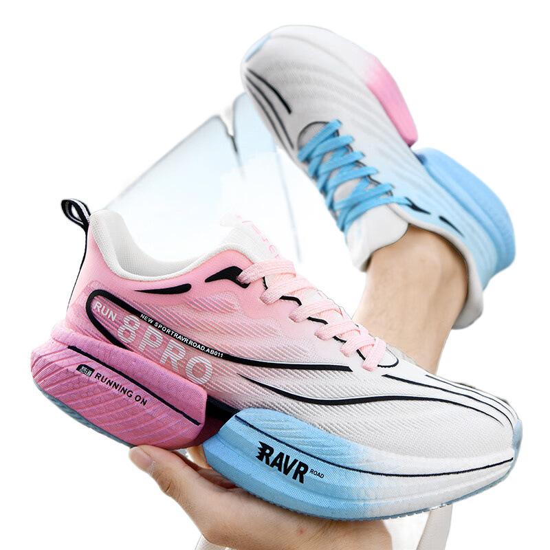 New 8pro mandarin duck running shoes men's new lightweight sports shoes children's training shoes student women