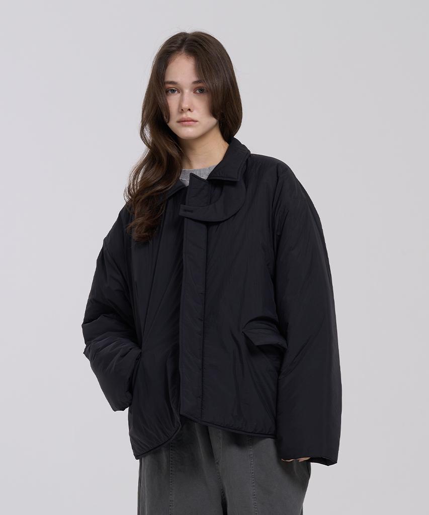 Levhearted Bridge Padded Jacket - Black