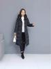 Women's Mid-Length Winter Cotton Jacket - Plus Size, Thickened, Trendy, Padded Coat