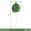 Mini Turtle Leaf Simulation Decor - Ideal for Kindergarten, Home, Wall, and Cake Decorations