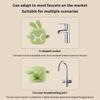 Children Bathroom Rabbit Tap Faucet Extender Water-Saving Cartoon Kids Baby Wash-Hand Faucet Extension Bathroom Accessories