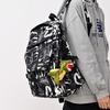 Zaino Zaino Scolastico Uomo ins Trendy Cool Grande Capacità Zaino Graffiti Casual Maschile e Femminile Zaino per l'Università